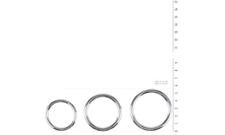 Cock/Ball Ring & Glans Ring Set - Image 3