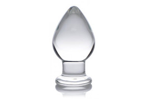 Molten Wide Glass Butt Plug