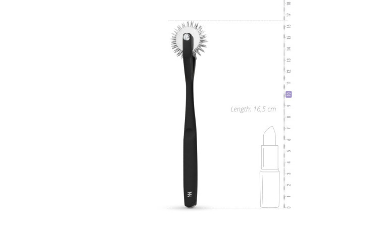 Wartenberg Wheel With 3 Wheels - Black - Image 5