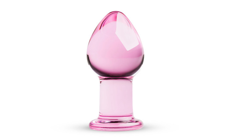 Pink Glass Buttplug - Image 1