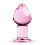 Pink Glass Buttplug - Image 1