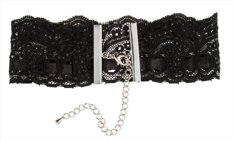 Lace Collar - Black - Image 2