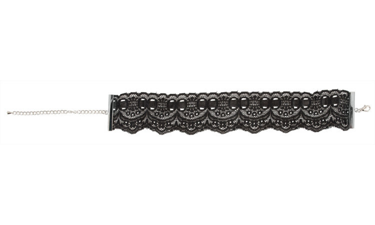 Lace Collar - Black - Image 3