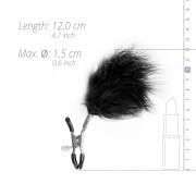 Adjustable Nipple Clamps With Feathers - Image 3