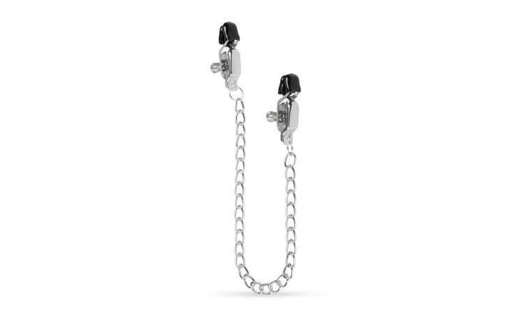 Big Nipple Clamps With Chain - Image 1