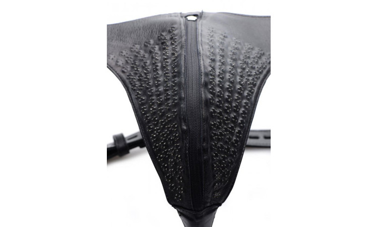 Spiked Leather Confinement Jockstrap - Image 4