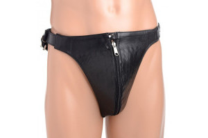 Spiked Leather Confinement Jockstrap