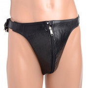 Spiked Leather Confinement Jockstrap - Image 1