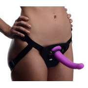 Navigator Silicone G-Spot Dildo with Harness - Image 3