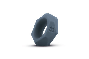 Boners Diamond Cock Ring - Grey
