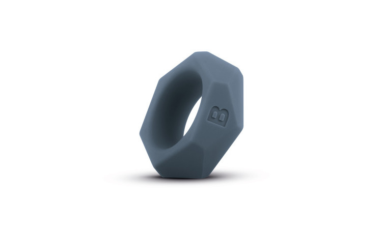 Boners Diamond Cock Ring - Grey - Image 1