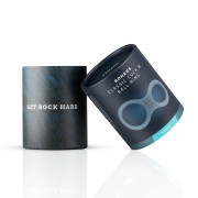 Boners Silicone Cock Ring And Ball Stretcher - Grey - Image 4