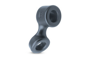 Boners Cock Ring And Ball Stretcher - Grey