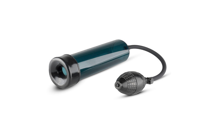 Penis Pump With Squeeze Ball - Black - Image 2