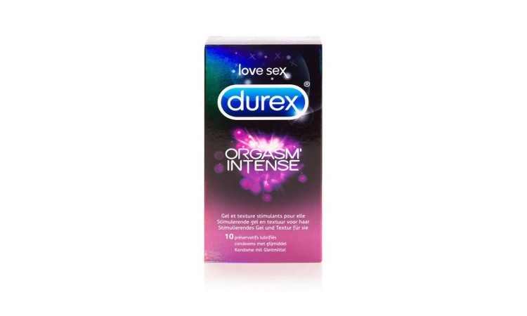 Durex Condoms Orgasm Intense - 10 pcs - Image 1