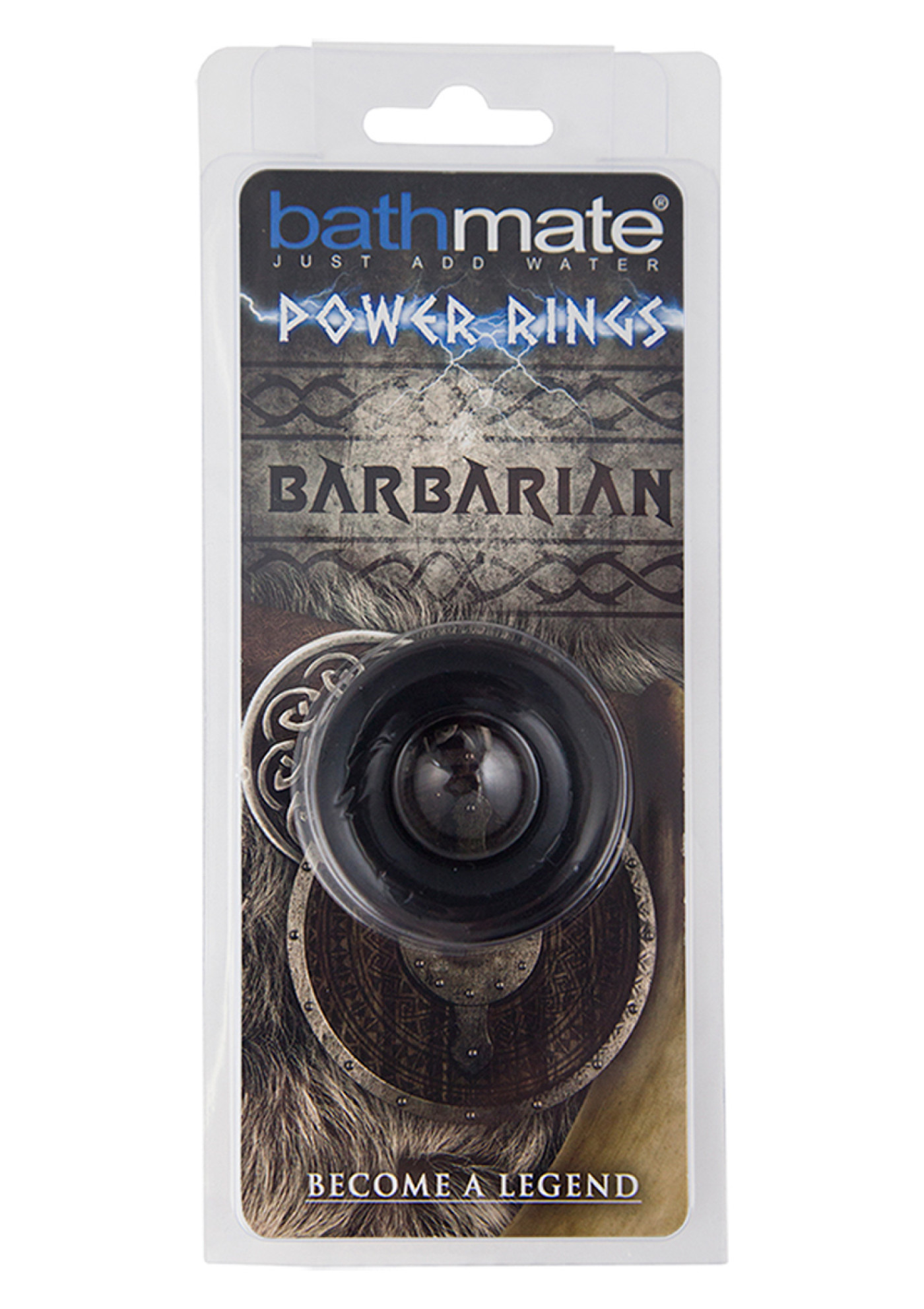 Кольцо эрекционное Bathmate Barbarian, чёрный BM-CR-BA - Bathmate - Эрекционные кольца - Купить