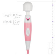 Pixey Wand Vibrator - Pink - Image 5