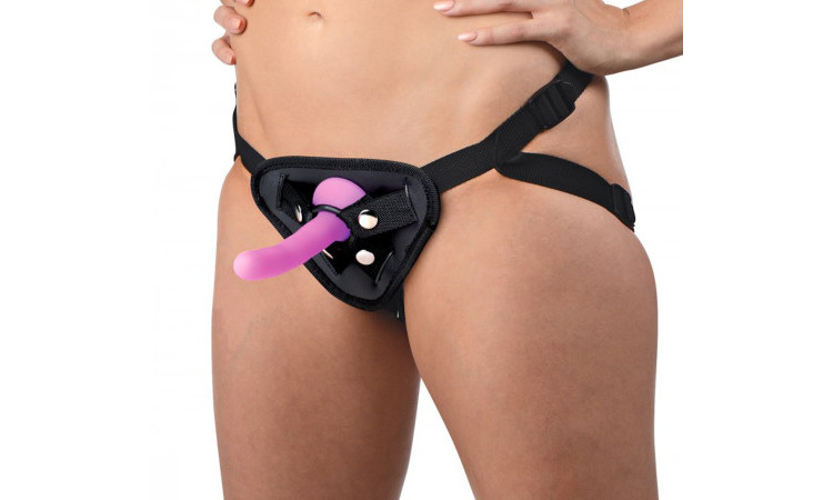 Double-G Deluxe Vibrating Strap-On Kit - Image 2