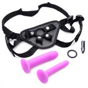 Double-G Deluxe Vibrating Strap-On Kit - Image 1