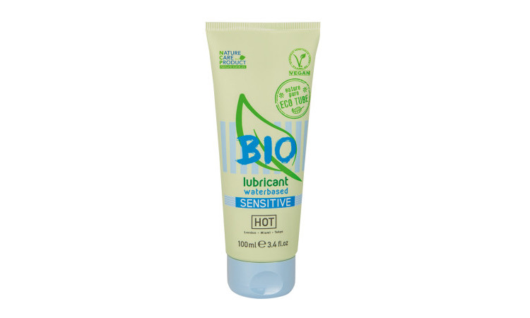 HOT BIO Sensitive Water-Based Lubricant - 100ml - Image 1