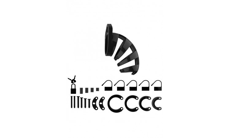 ManCage 02 Chastity Cage - Black - Image 2