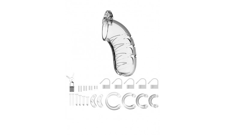 ManCage 04 Chastity Cage - Transparent - Image 2