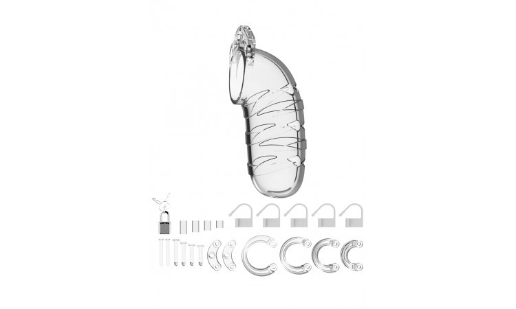 ManCage 05 Chastity Cage - Transparent - Image 2