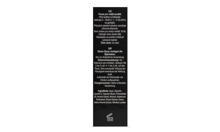 Black Stone Delay Spray - Image 2