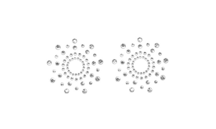 Mimi Nipple Covers - Silver - Image 1