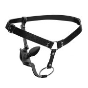 Harness With Cock Ring And Anal Plug - Image 1