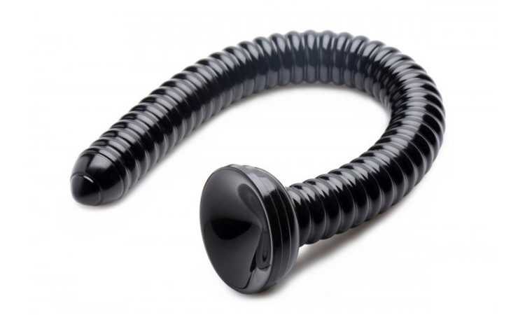 Ribbed Anal Snake - 19 Inch - Image 2