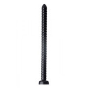Ribbed Anal Snake - 19 Inch - Image 1