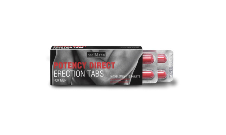 Potency Direct Erection Tabs - Image 1