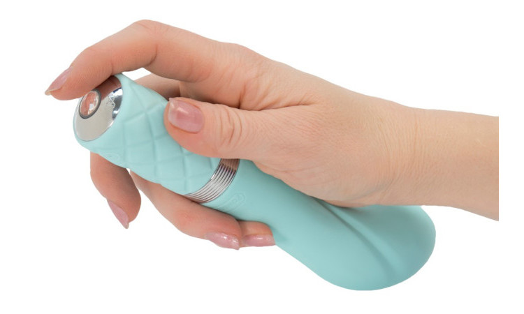 Pillow Talk - Sassy G-Spot Vibrator - Teal - Image 4