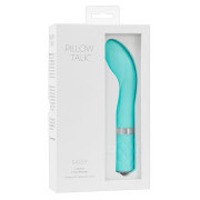 Pillow Talk - Sassy G-Spot Vibrator - Teal - Image 6