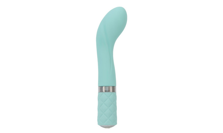 Pillow Talk - Sassy G-Spot Vibrator - Teal - Image 1