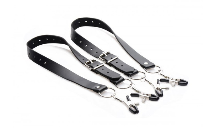 Spread Labia Spreader Straps with Clamps - Image 2