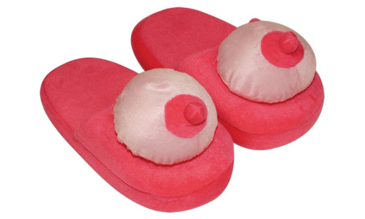 Pink-coloured slippers - Image 1