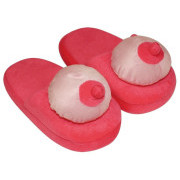 Pink-coloured slippers - Image 1