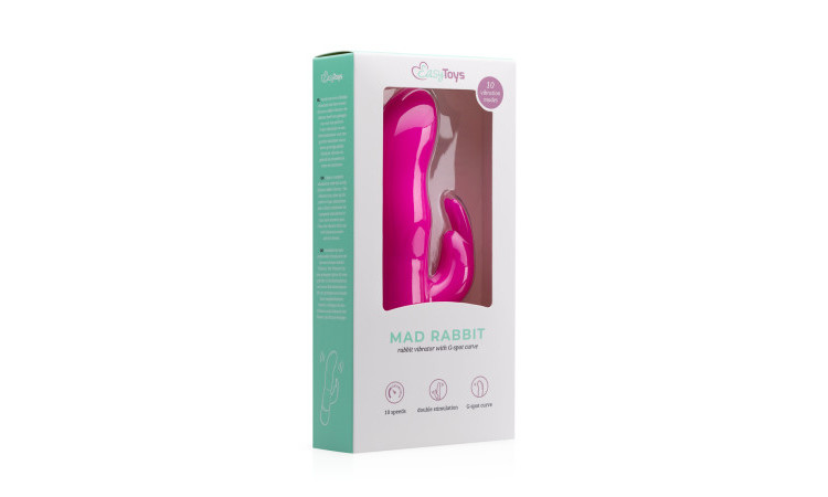 Mad Rabbit Vibrator - Pink - Image 10