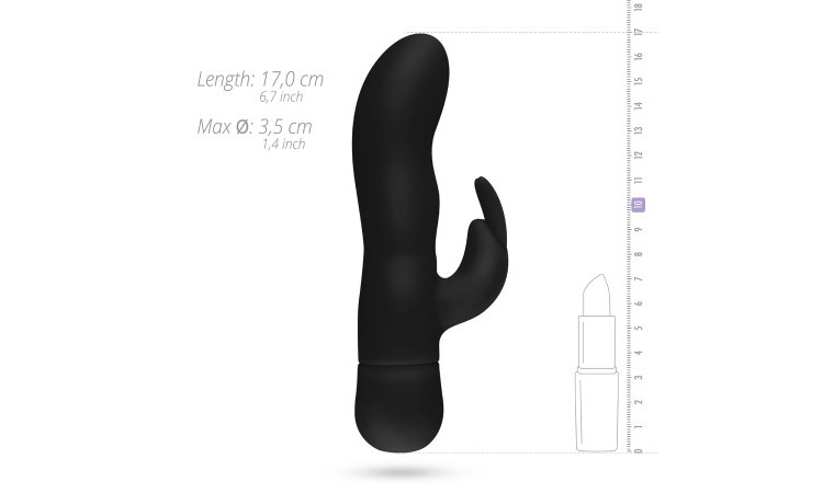 Mad Rabbit Vibrator - Black - Image 9