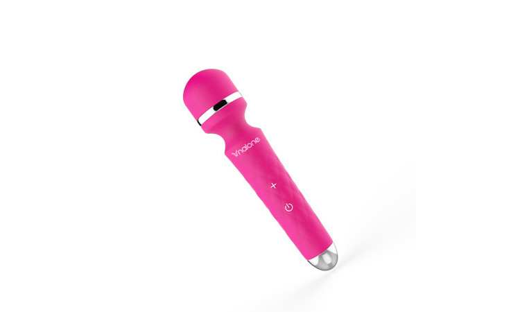 NNalone Rock Wand Vibrator - Pink - Image 4
