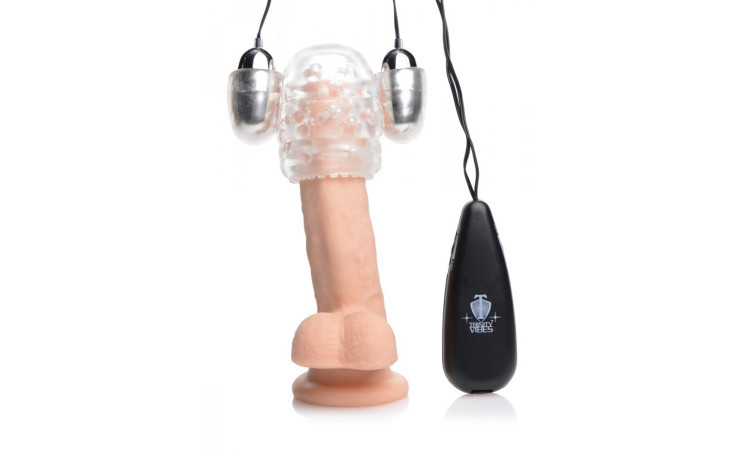 Dual Vibrating Penis Head Stimulator - Image 1