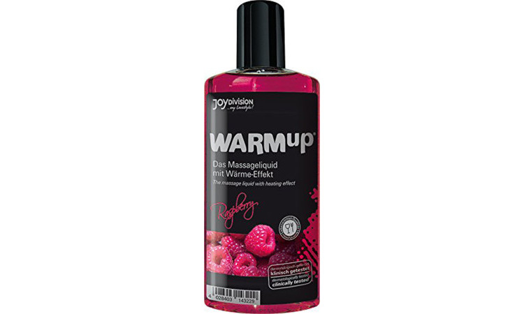 WARMup Raspberry Massage oil - 150 ml - Image 1