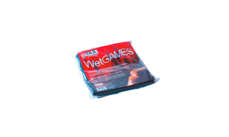 SexMAX WetGAMES Vinyl Sheet 180 x 220 cm - Black - Image 1