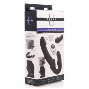 Urge Strapless Strap-On Vibrator - Black - Image 5