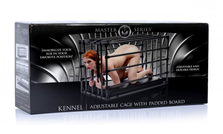 Kennel Adjustable Bondage Cage - Image 4