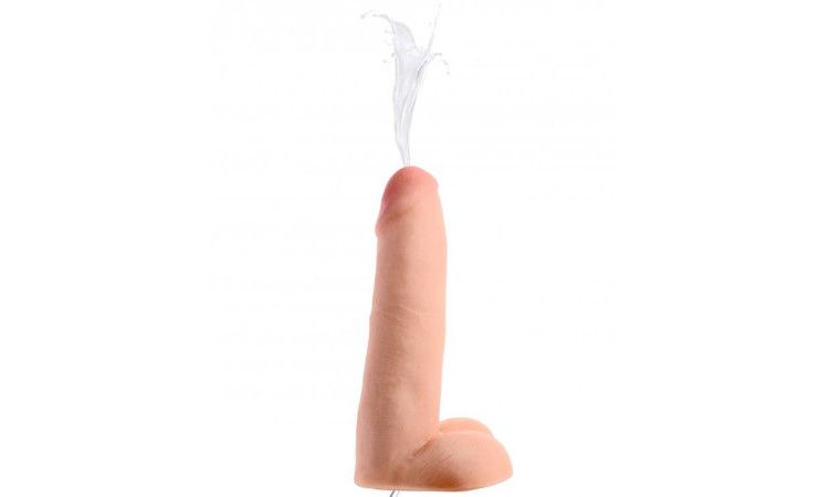 Dual Density Squirting Dildo - 20 cm - Image 1
