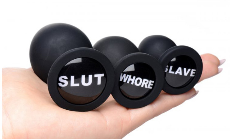 Dirty Words Anal Plug Set - Image 4