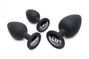 Dirty Words Anal Plug Set
